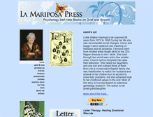 Tablet Screenshot of lamariposapress.com